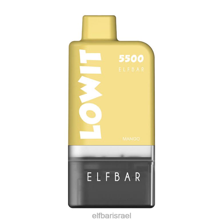 ELFBAR ערכת פוד במילוי מראש lowit 5500 2%nic 6P4JV133 מנגו